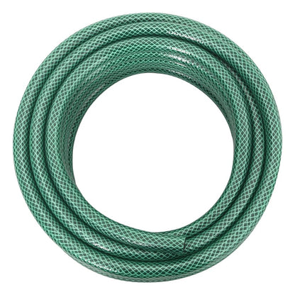 vidaXL Garden Hose with Fitting Set Green 0,5" 20 m PVC