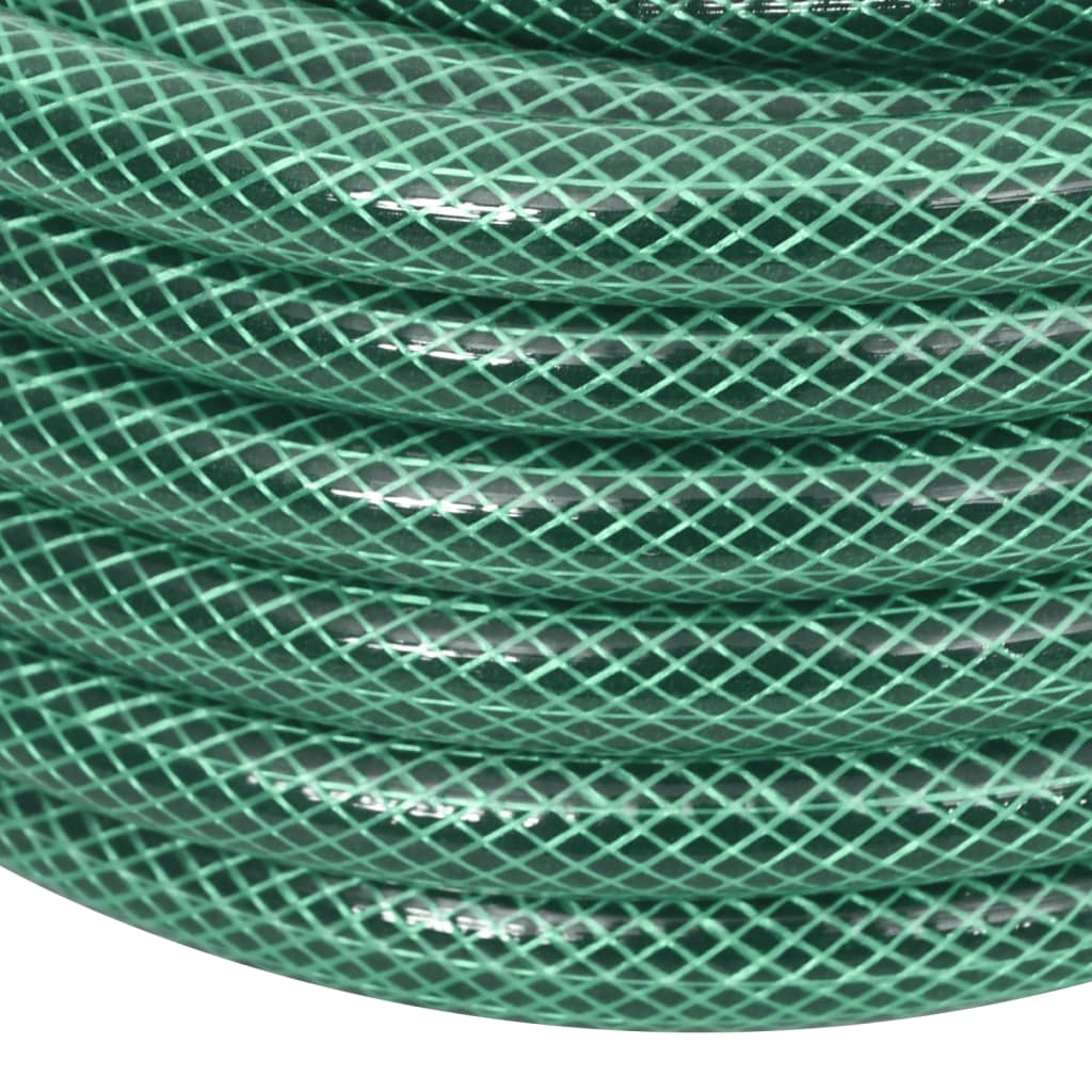 vidaXL Garden Hose Green 0,5" 50 m PVC