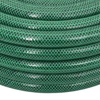 vidaXL Garden Hose Green 0,75" 10 m PVC