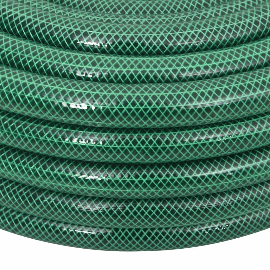 vidaXL Garden Hose Green 0,75" 20 m PVC