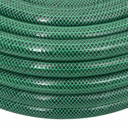 vidaXL Garden Hose Green 0,75" 20 m PVC