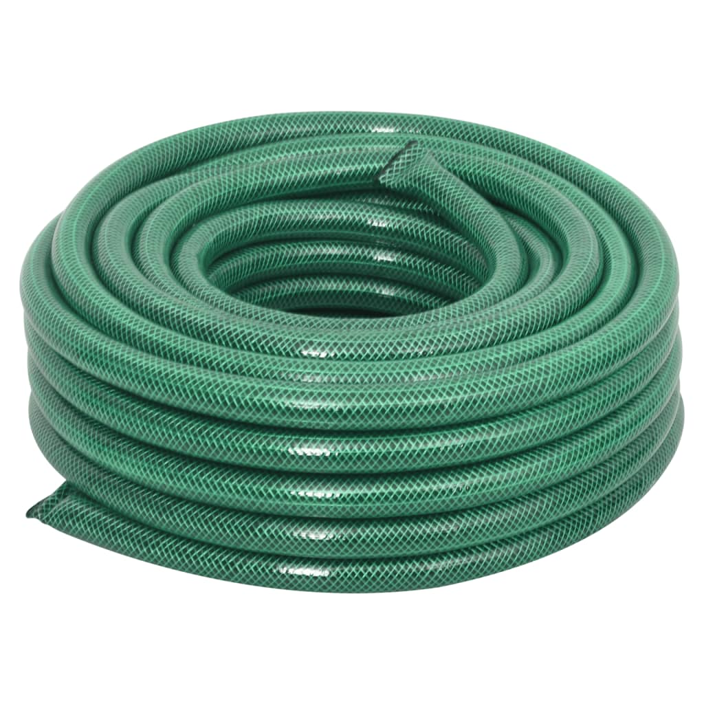 vidaXL Garden Hose Green 0,75" 30 m PVC