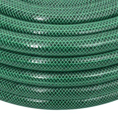 vidaXL Garden Hose Green 0,75" 30 m PVC