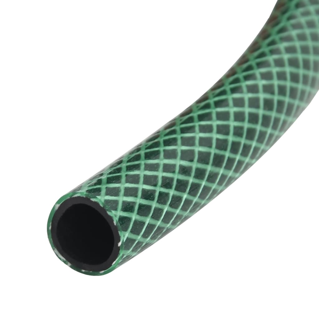 vidaXL Garden Hose Green 0,75" 30 m PVC