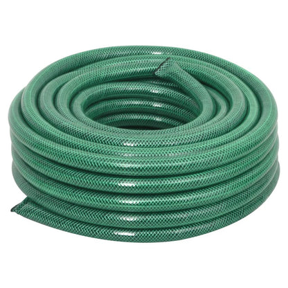 vidaXL Garden Hose Green 0,75" 50 m PVC