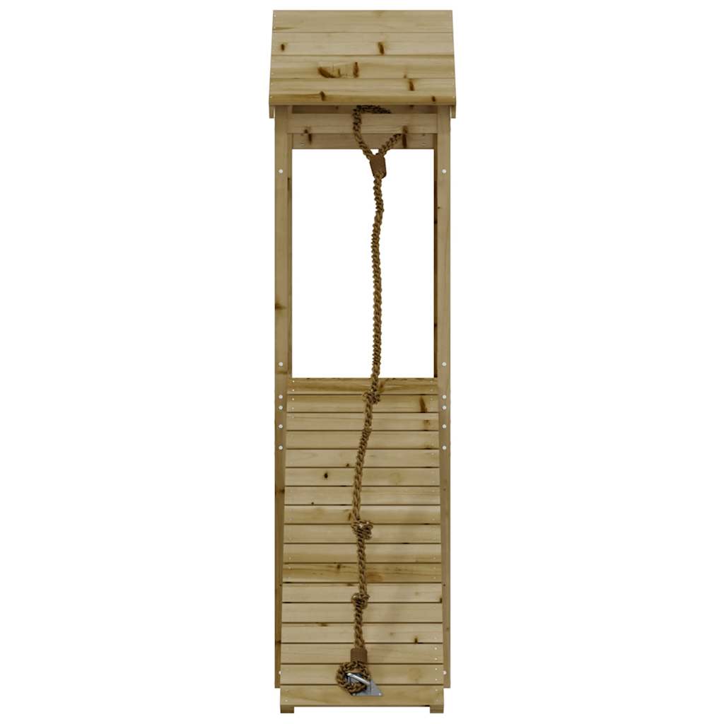 vidaXL Playhouse | Natural wood | Vacuum pressure treated pinewood