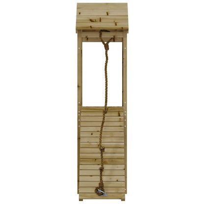 vidaXL Playhouse | Natural wood | Vacuum pressure treated pinewood