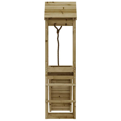 vidaXL Playhouse | Natural wood | Vacuum pressure treated pinewood