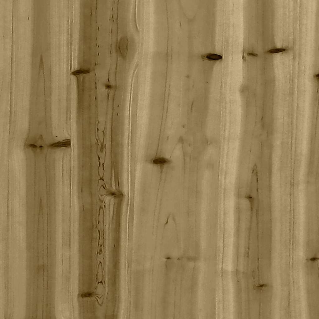 vidaXL Playhouse | Natural wood | Vacuum pressure treated pinewood