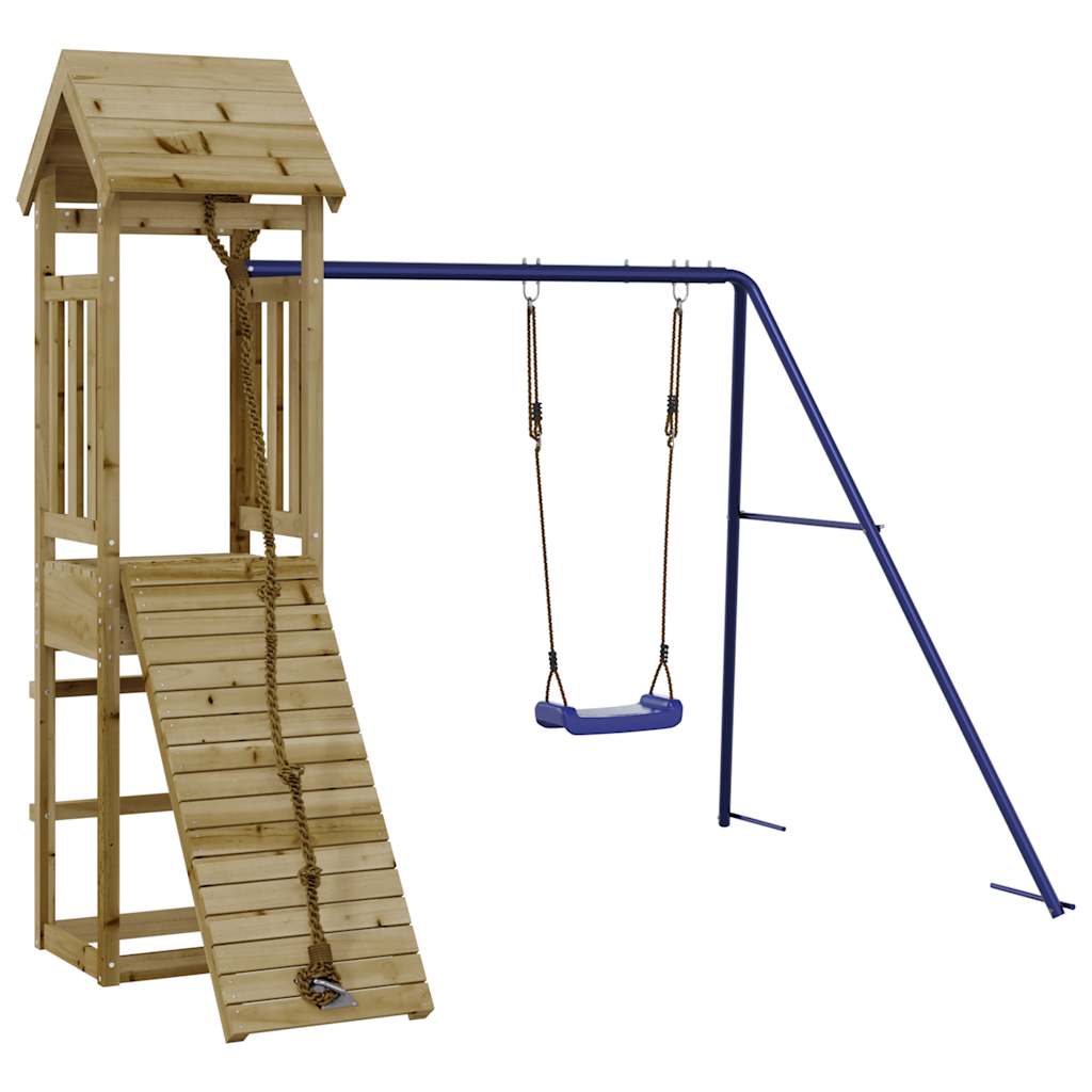 vidaXL Outdoor Playset Impregnated Wood Pine