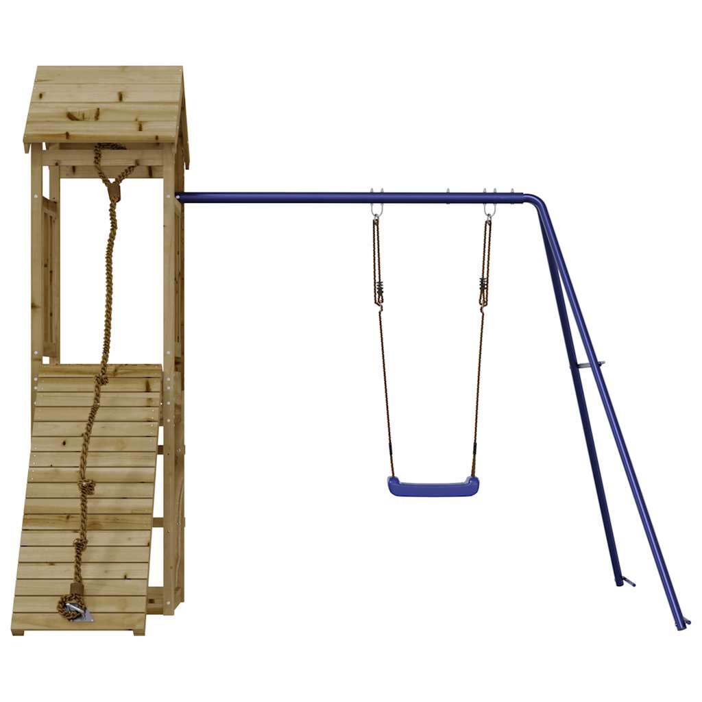 vidaXL Outdoor Playset Impregnated Wood Pine