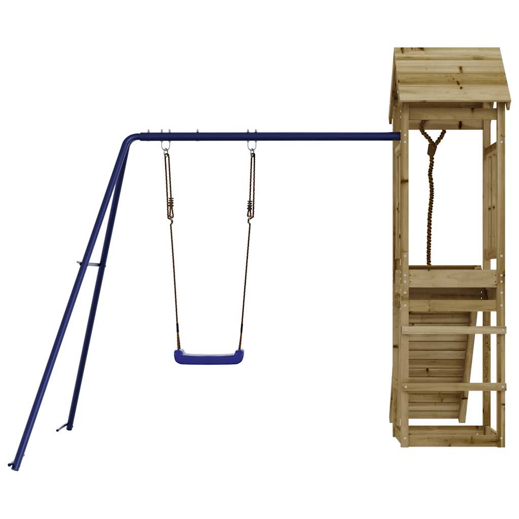 vidaXL Outdoor Playset Impregnated Wood Pine