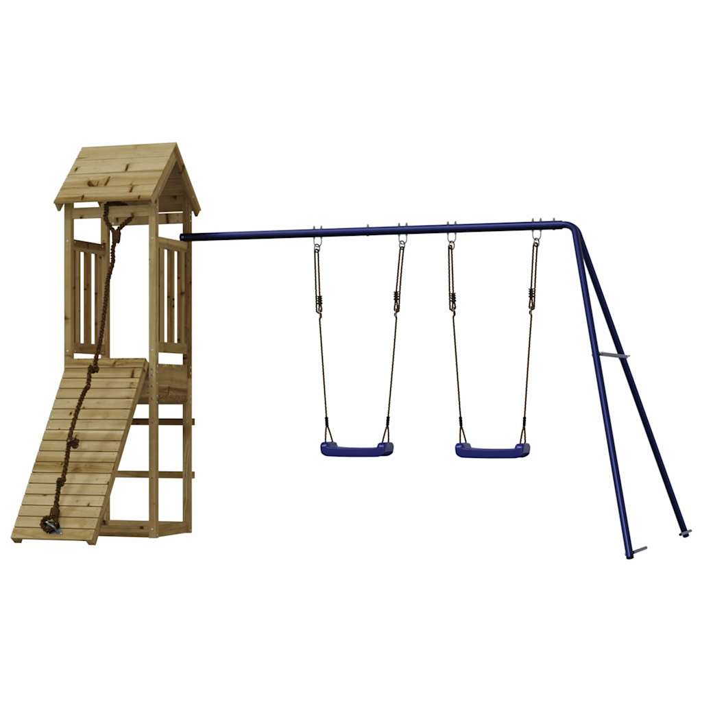 vidaXL Outdoor Playset Impregnated Wood Pine