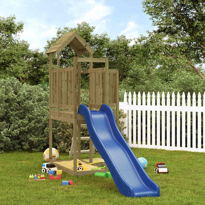 vidaXL Outdoor Playset Impregnated Wood Pine