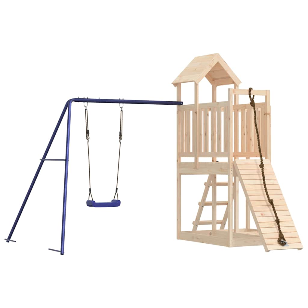 vidaXL Outdoor Playset  Solid Wood Pine