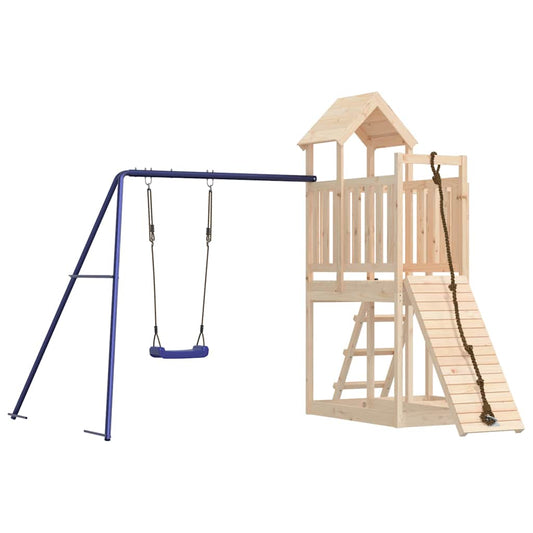 vidaXL Outdoor Playset  Solid Wood Pine