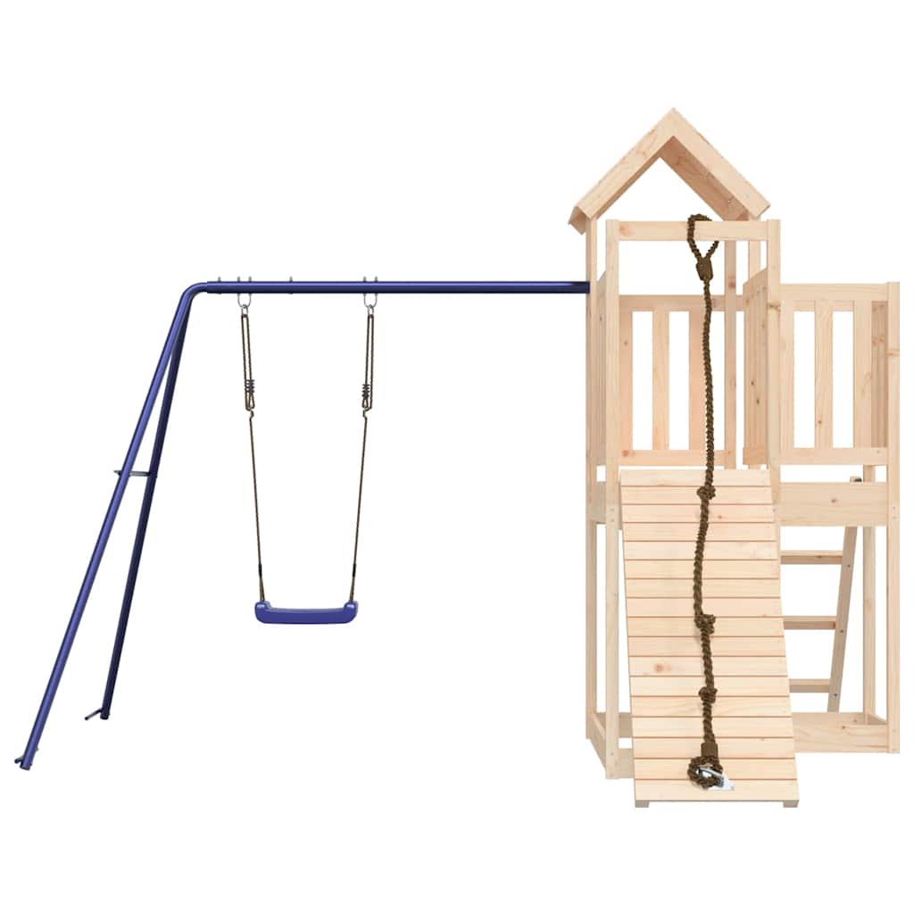 vidaXL Outdoor Playset  Solid Wood Pine