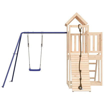 vidaXL Outdoor Playset  Solid Wood Pine