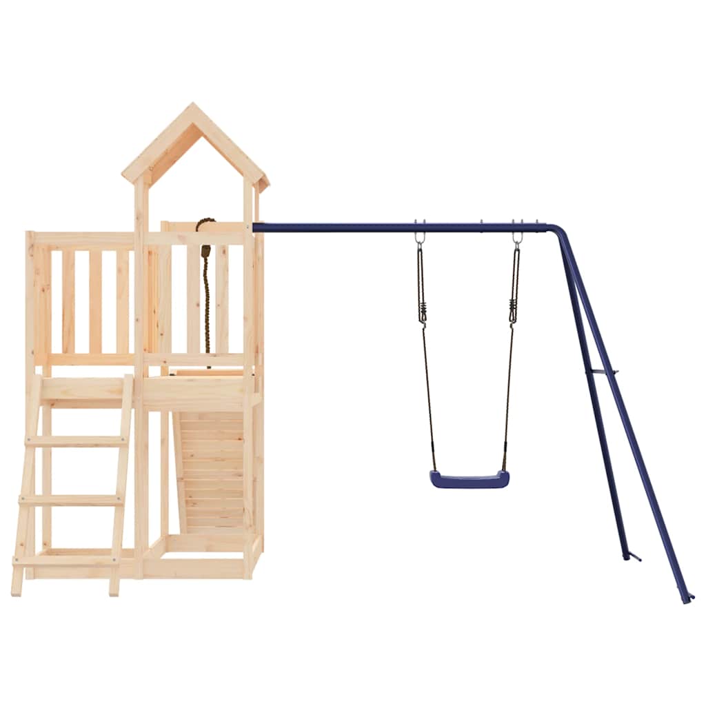 vidaXL Outdoor Playset  Solid Wood Pine