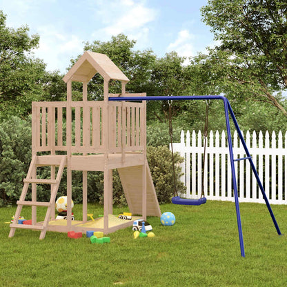 vidaXL Outdoor Playset  Solid Wood Pine