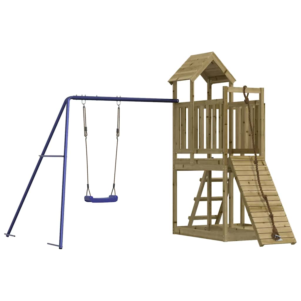 vidaXL Outdoor Playset  Impregnated Wood Pine