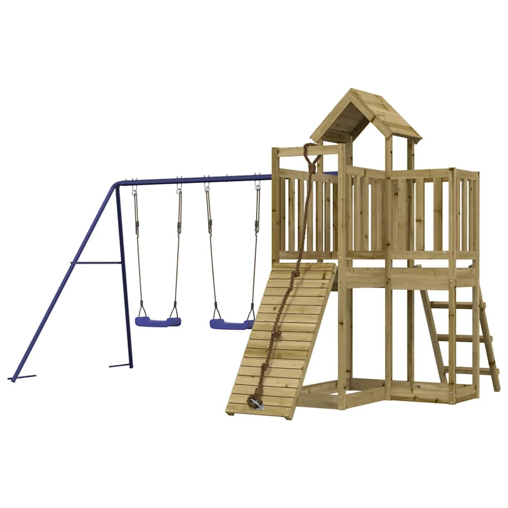 vidaXL Outdoor Playset  Impregnated Wood Pine