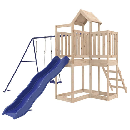 vidaXL Outdoor Playset Solid Wood Pine