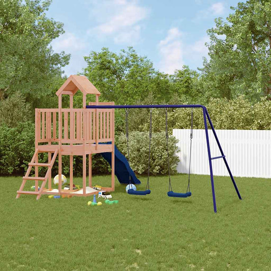 vidaXL Outdoor Playset Solid Wood Douglas