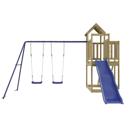 vidaXL Outdoor Playset Impregnated Wood Pine