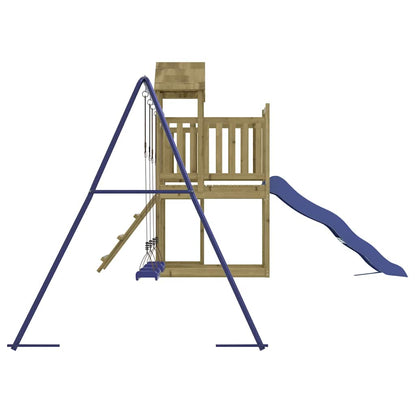 vidaXL Outdoor Playset Impregnated Wood Pine