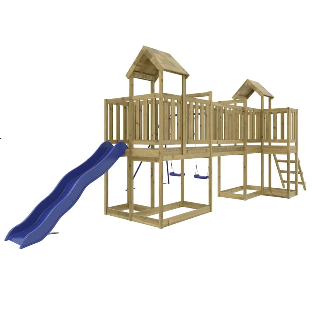 vidaXL Outdoor Playset Impregnated Wood Pine