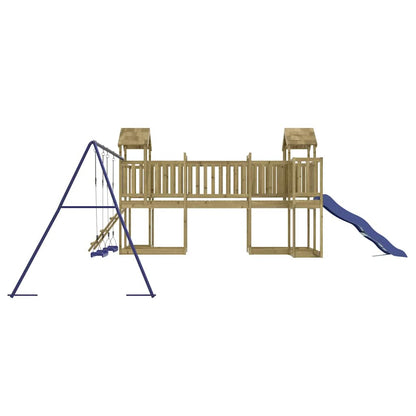 vidaXL Outdoor Playset Impregnated Wood Pine