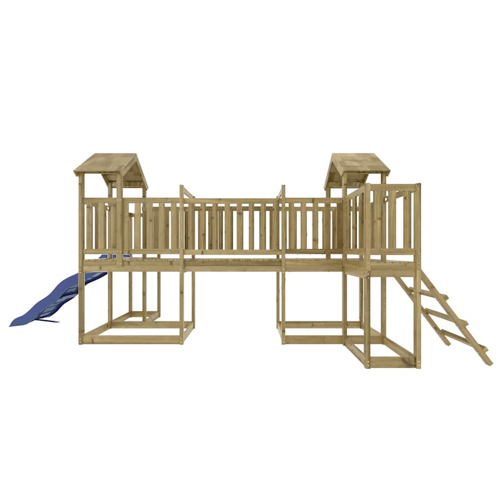 vidaXL Outdoor Playset Impregnated Wood Pine