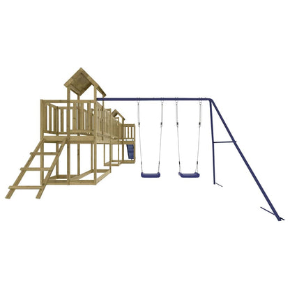 vidaXL Outdoor Playset Impregnated Wood Pine