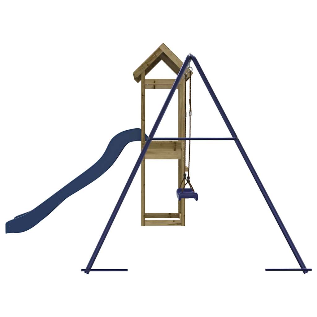 vidaXL Outdoor Playset Impregnated Wood Pine