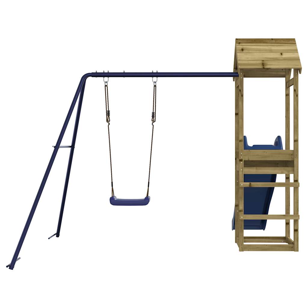 vidaXL Outdoor Playset Impregnated Wood Pine