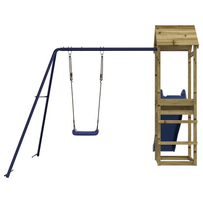 vidaXL Outdoor Playset Impregnated Wood Pine