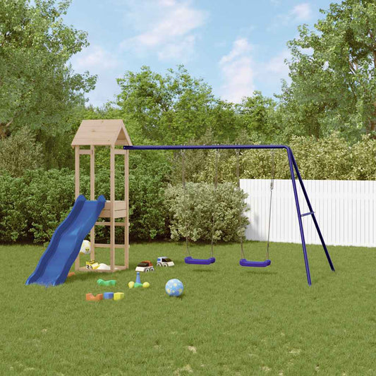 vidaXL Outdoor Playset Solid Wood Pine