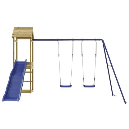vidaXL Outdoor Playset Impregnated Wood Pine