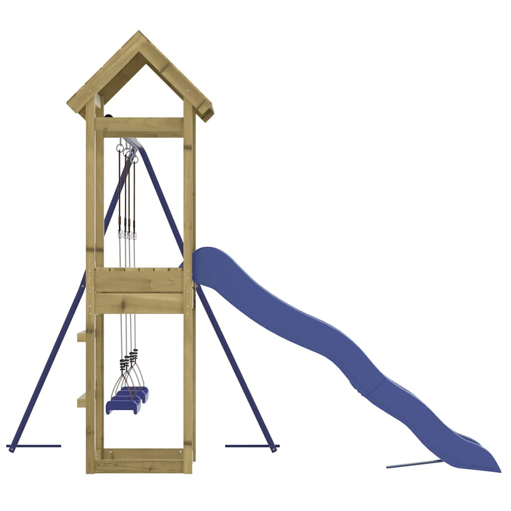 vidaXL Outdoor Playset Impregnated Wood Pine