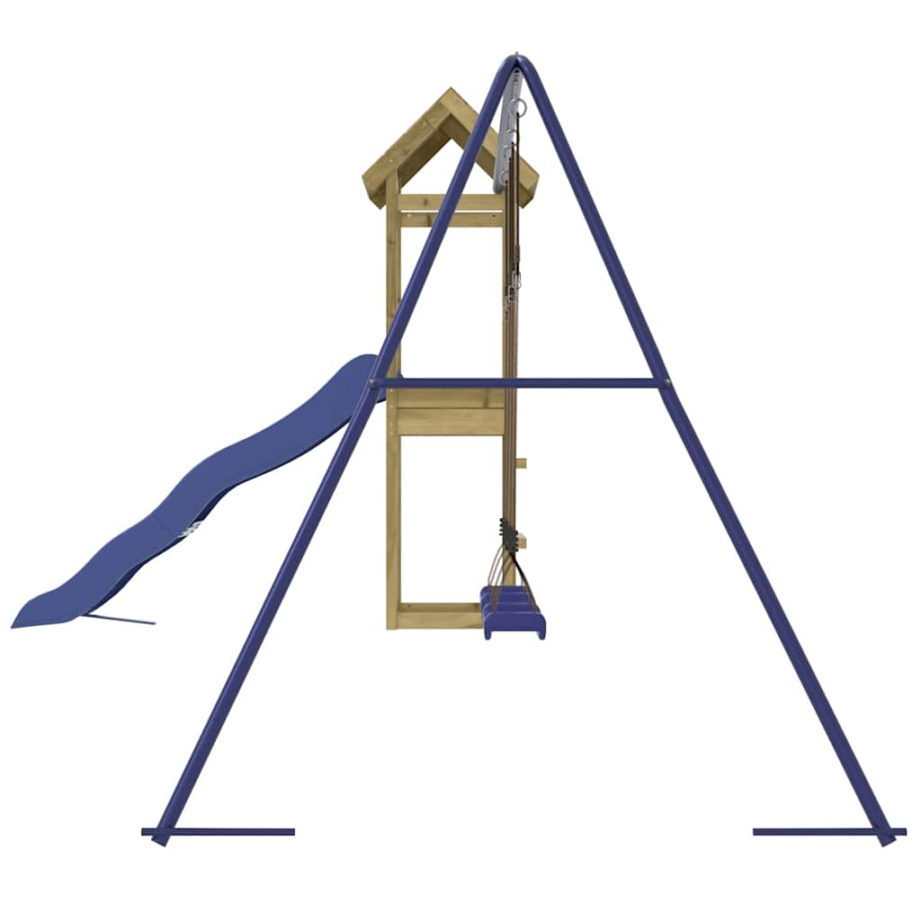 vidaXL Outdoor Playset Impregnated Wood Pine