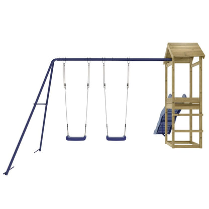 vidaXL Outdoor Playset Impregnated Wood Pine