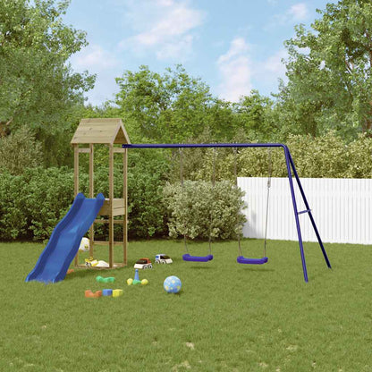 vidaXL Outdoor Playset Impregnated Wood Pine