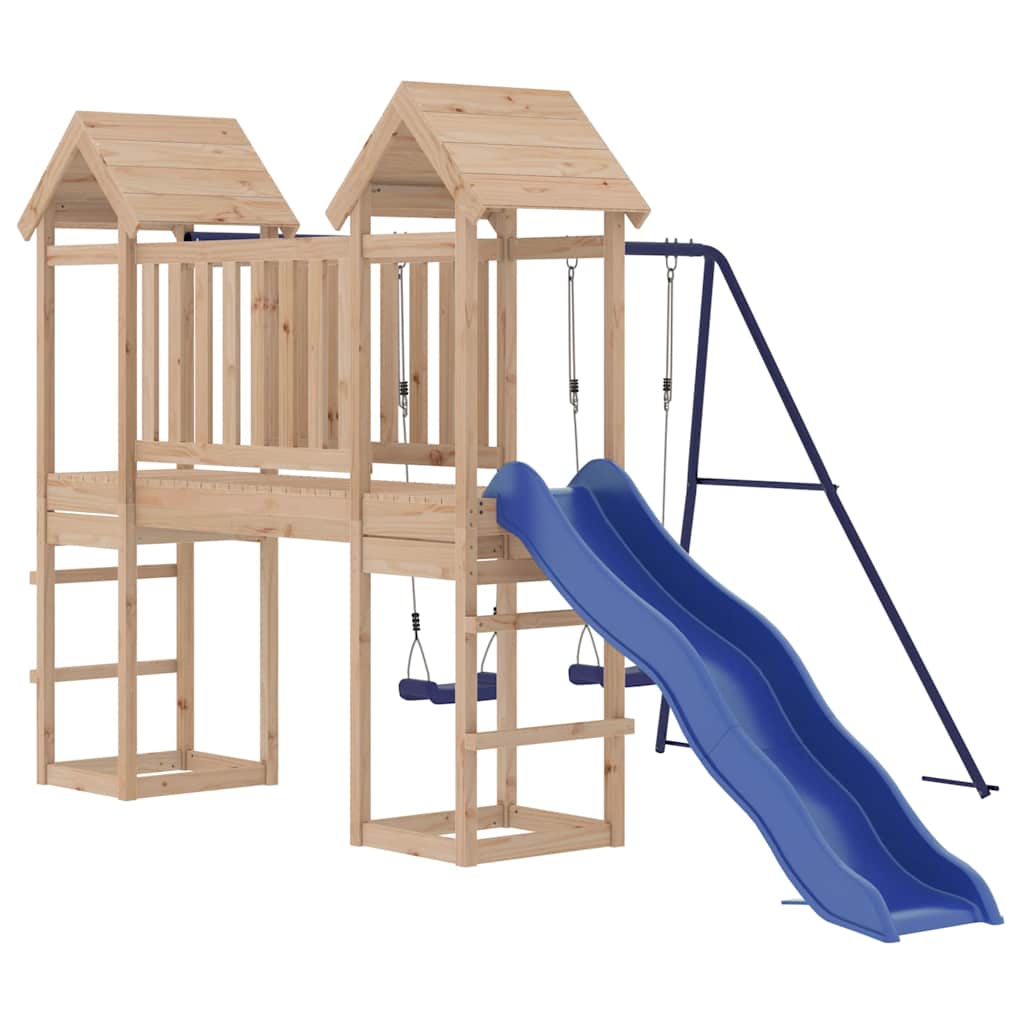 vidaXL Outdoor Playset Solid Wood Pine