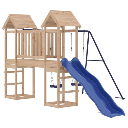 vidaXL Outdoor Playset Solid Wood Pine
