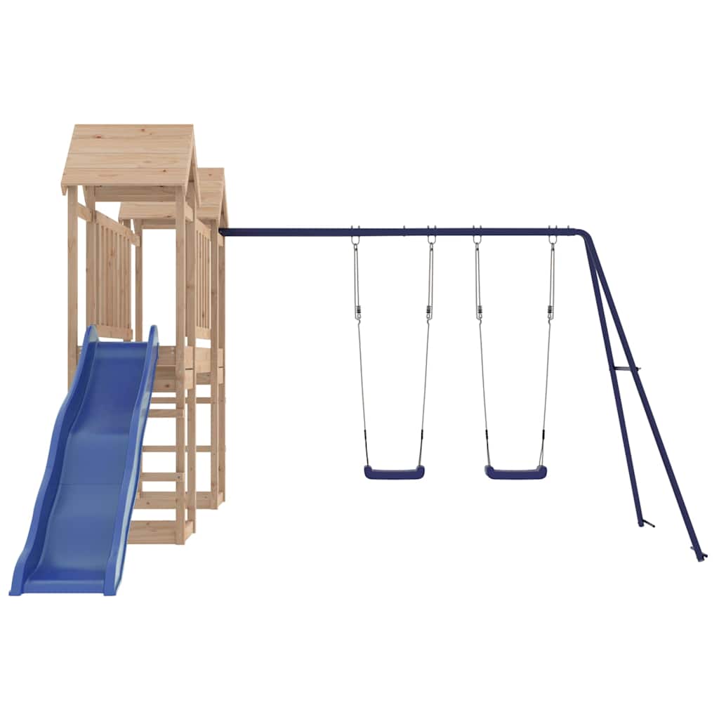 vidaXL Outdoor Playset Solid Wood Pine
