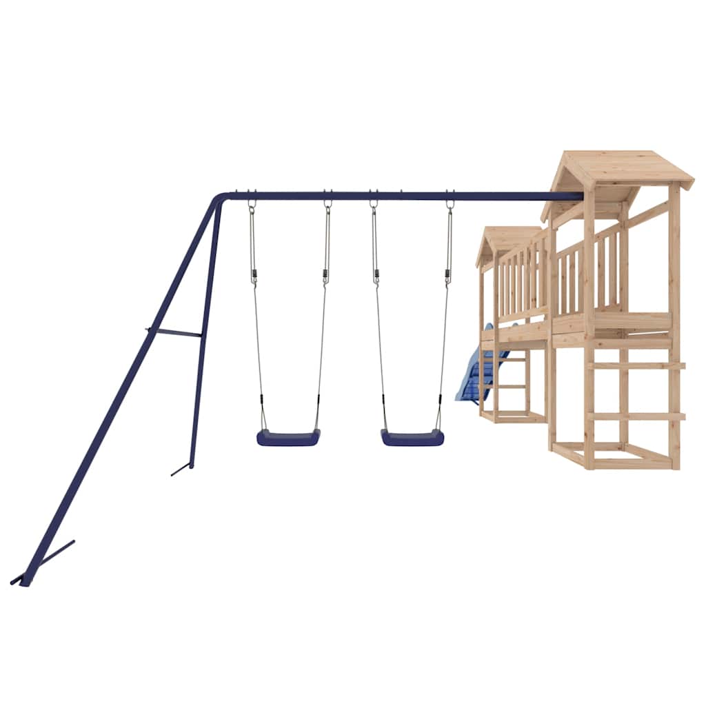 vidaXL Outdoor Playset Solid Wood Pine