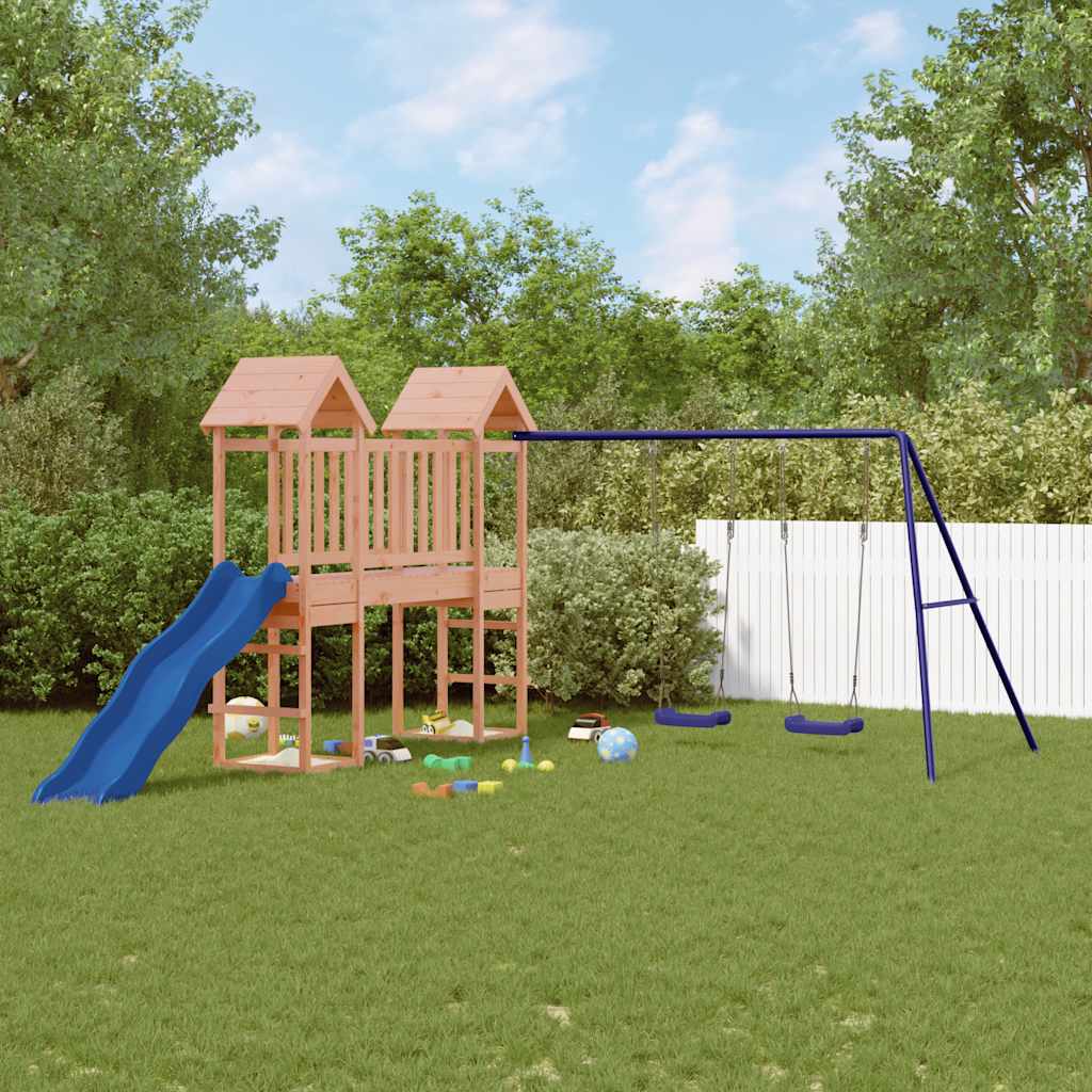 vidaXL Outdoor Playset Solid Wood Douglas