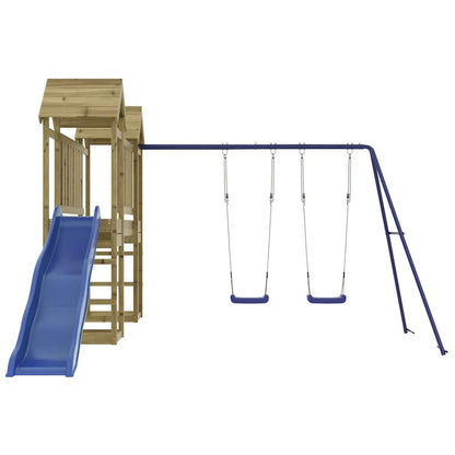 vidaXL Outdoor Playset Impregnated Wood Pine