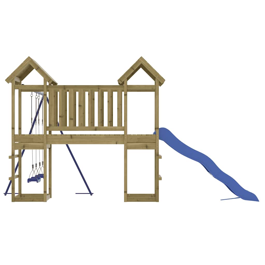 vidaXL Outdoor Playset Impregnated Wood Pine